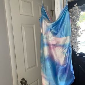 Womens very sexy short hanker bottom mini dress